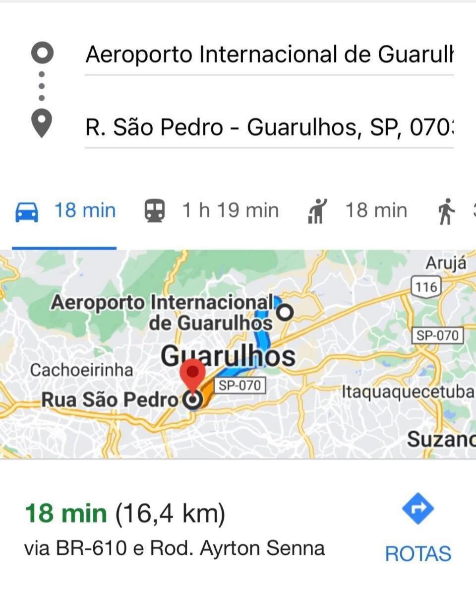 מלון Quarto Proximo Aeroporto גווארולוס מראה חיצוני תמונה